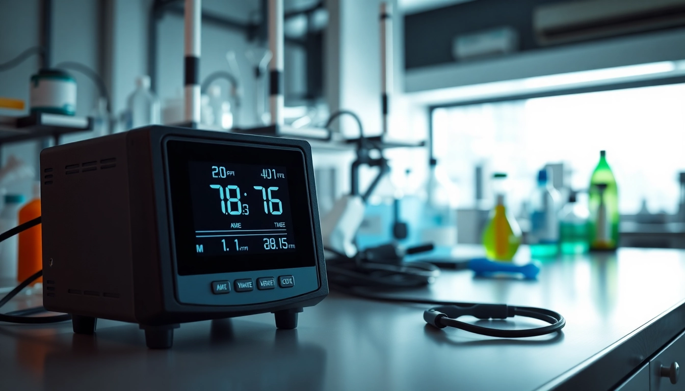 Monitor readings from a Hydrogen Cyanide monitor, symbolizing safety in hazardous environments.