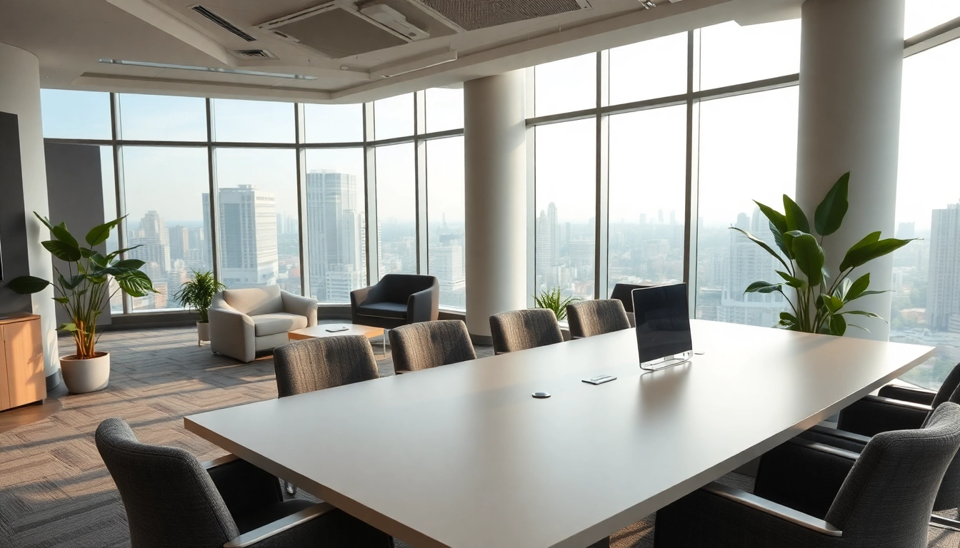 Explore our featured commercial space for rent in Bangalore, showcasing modern office interiors.