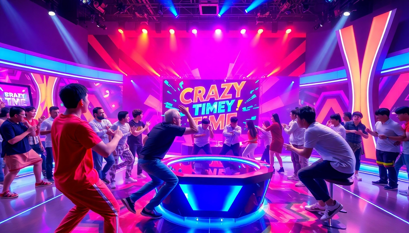 Engage in the excitement of Crazy Time Italia as players enjoy the live game with vibrant graphics and interactive elements.