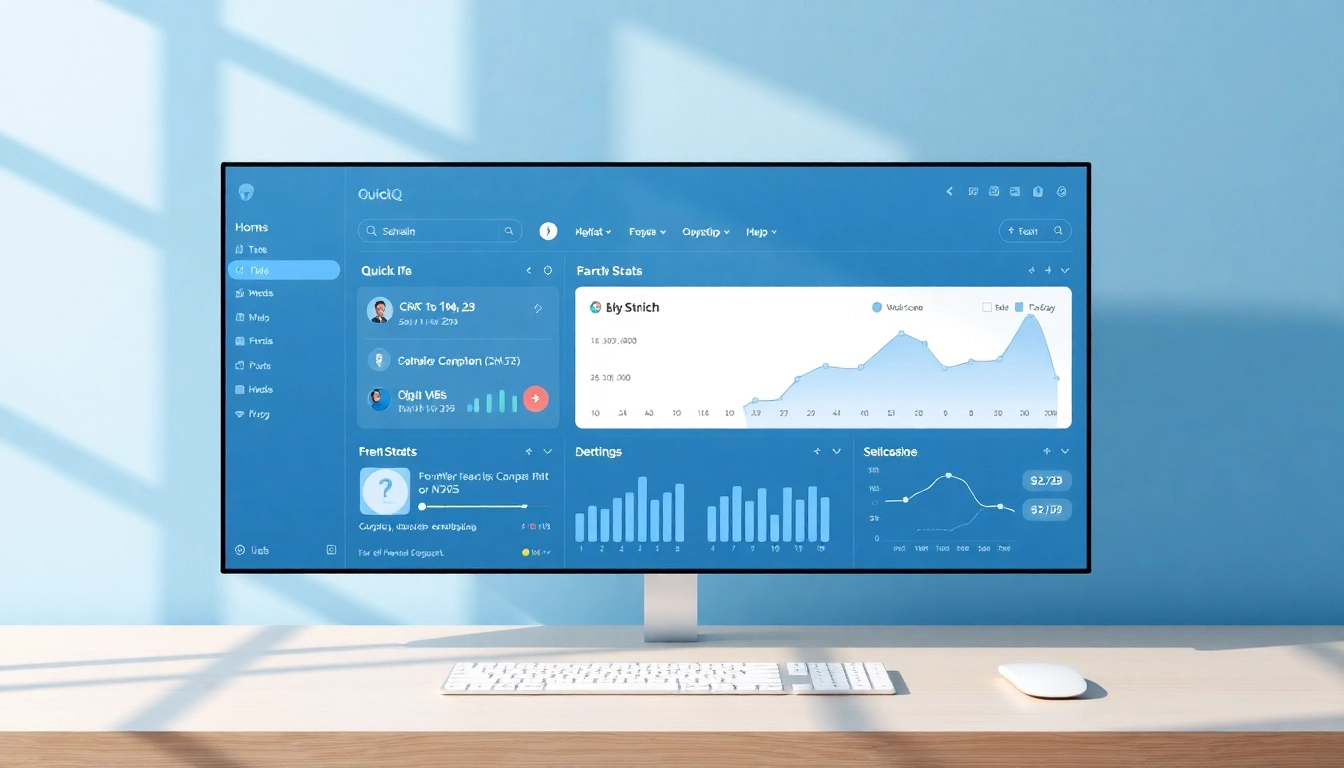 Navigate the quickq官网 user dashboard showcasing a streamlined interface and organized tools for easy access.