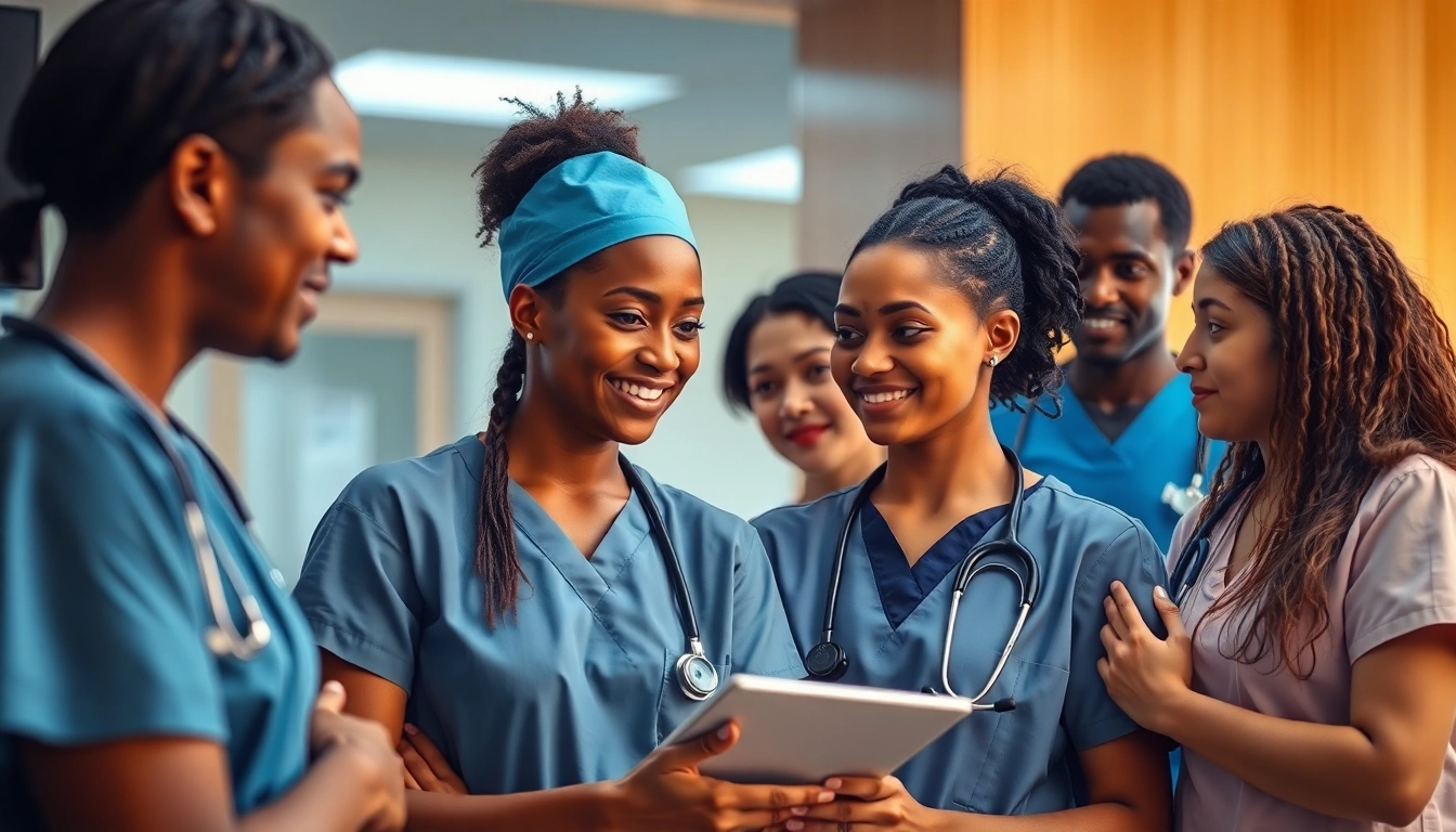 Nurse collaboration in a healthcare setting for VDAP support and recovery