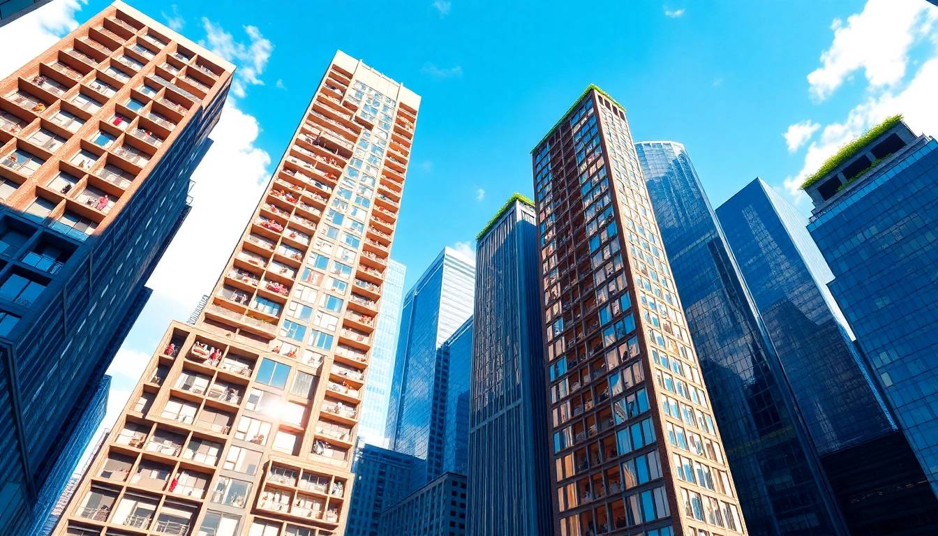Engage in fun as you play Sim Tower while managing a vibrant skyscraper city.