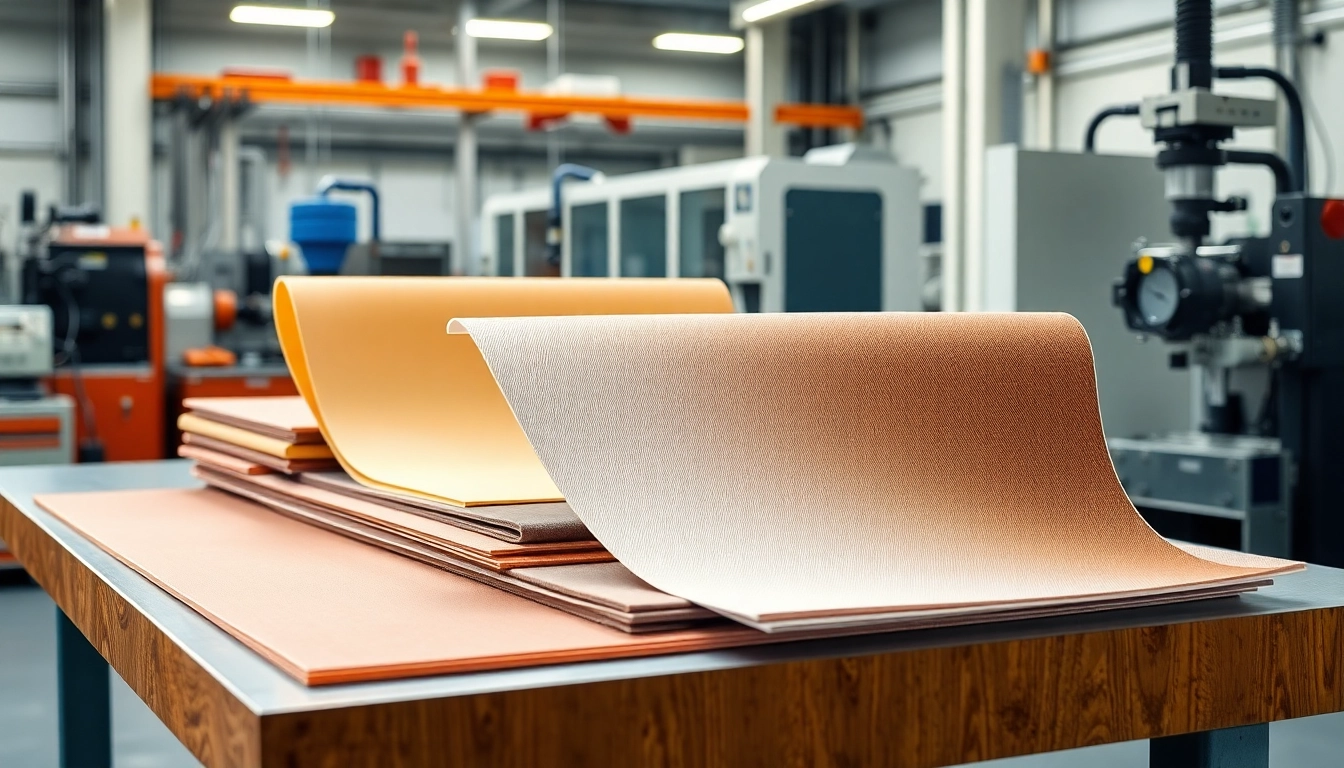 Showcasing epoxy prepregs on a workspace, emphasizing quality and advanced manufacturing.