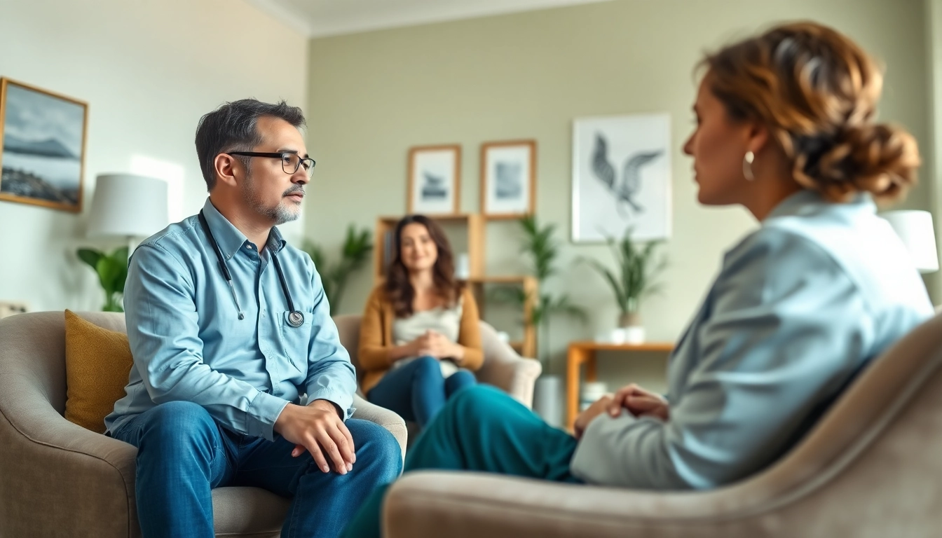 Psychologists in Dubai providing professional support in a warm counseling environment.