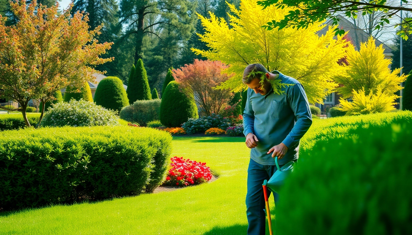 Transforming outdoor spaces with professional landscaper services San tan valley, featuring vibrant gardens.