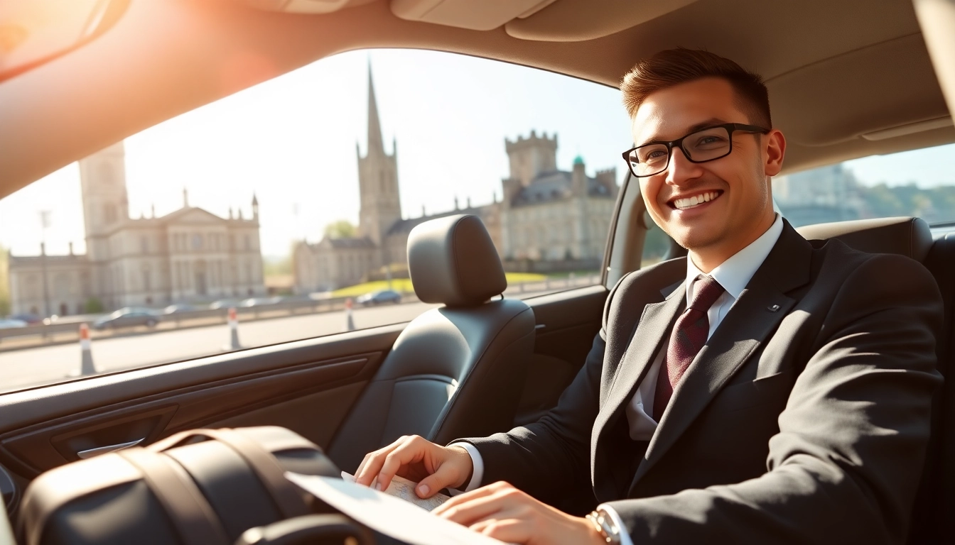 Offering seamless Glasgow and Edinburgh transfers with a professional chauffeur in a luxury vehicle.