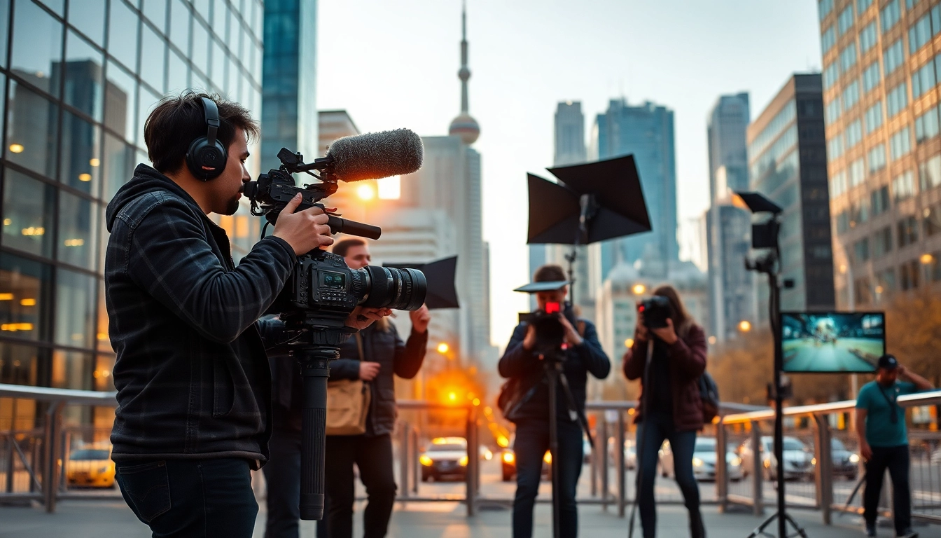 Capture creative video shoots Toronto in vibrant urban settings with experienced professionals.