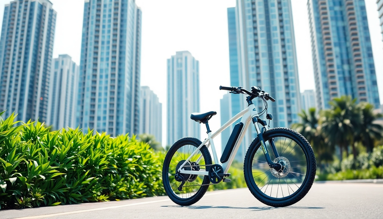Ebike Singapore showcasing a modern design in an urban setting, inviting exploration of eco-friendly commuting options.