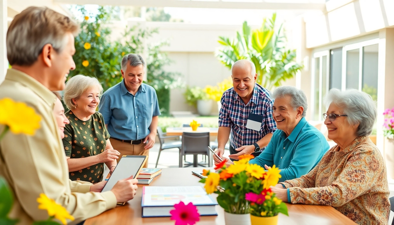 Engaging activities at a senior center Las Vegas Nevada with vibrant community interactions.
