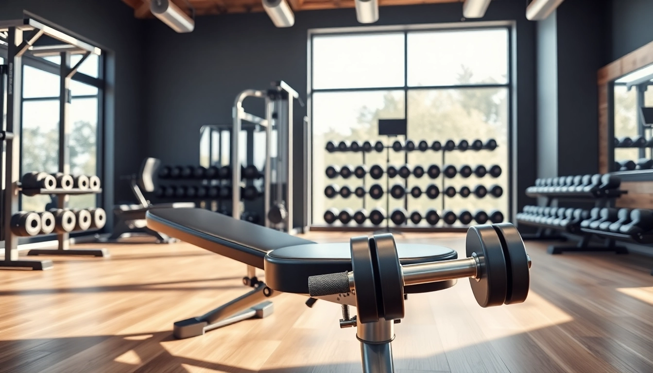 Utilisation de matériel de musculation haut de gamme dans une salle de gym moderne et spacieuse.