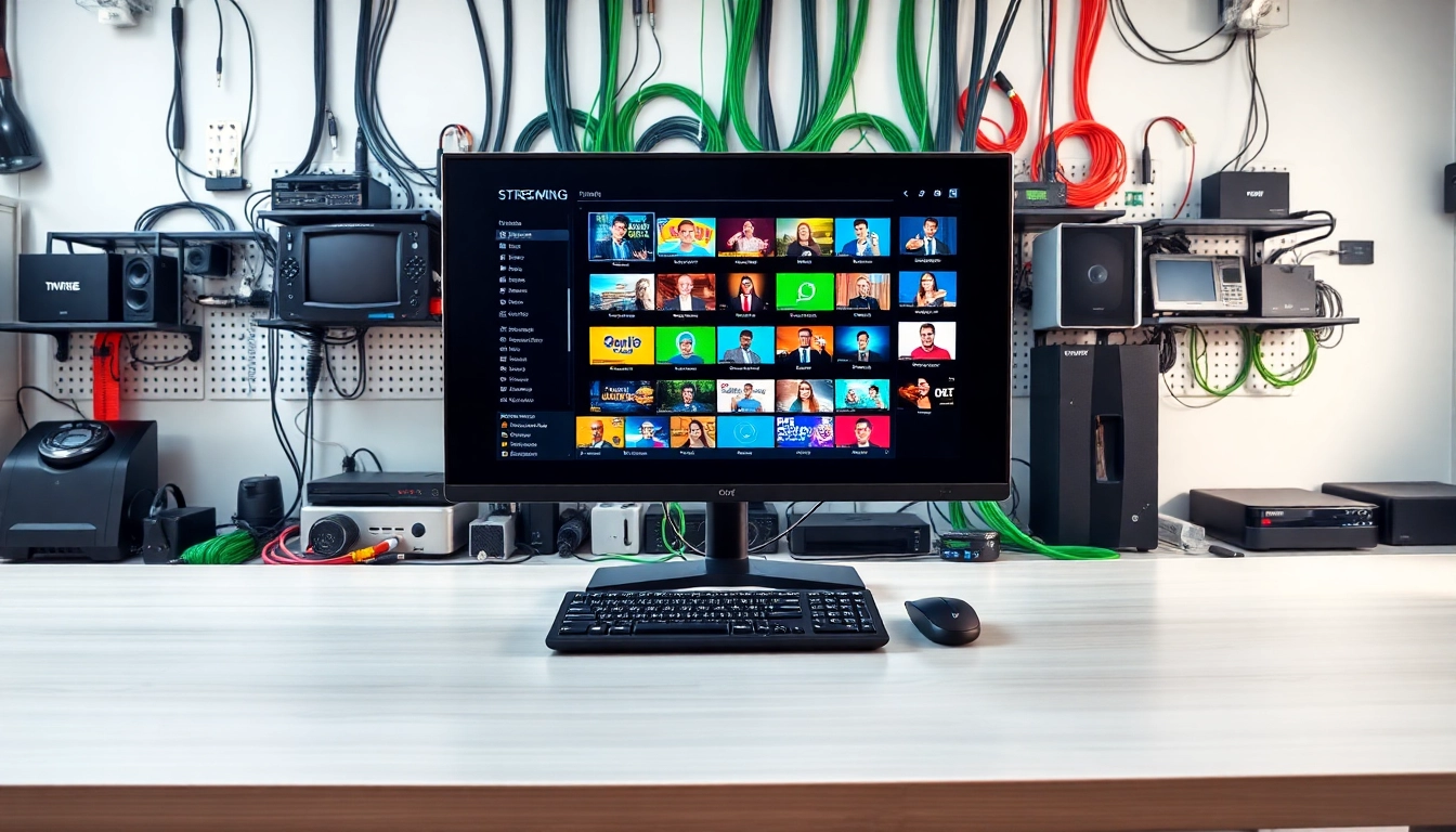 Comprar Listas IPTV en un moderno entorno de transmisión con tecnología avanzada.