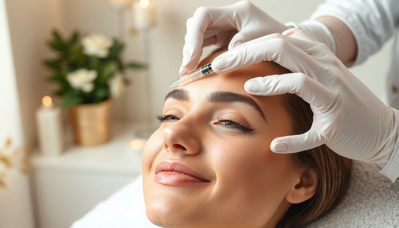 Enhance your appearance with Wrinkle Relaxers applied by an expert in a tranquil spa.