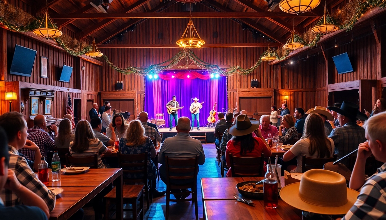 Experience the vibrant performances at firelight barn with family-friendly dinner shows.