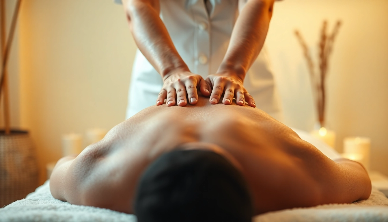 Experience rejuvenating Massage in md with a professional therapist in a serene spa.
