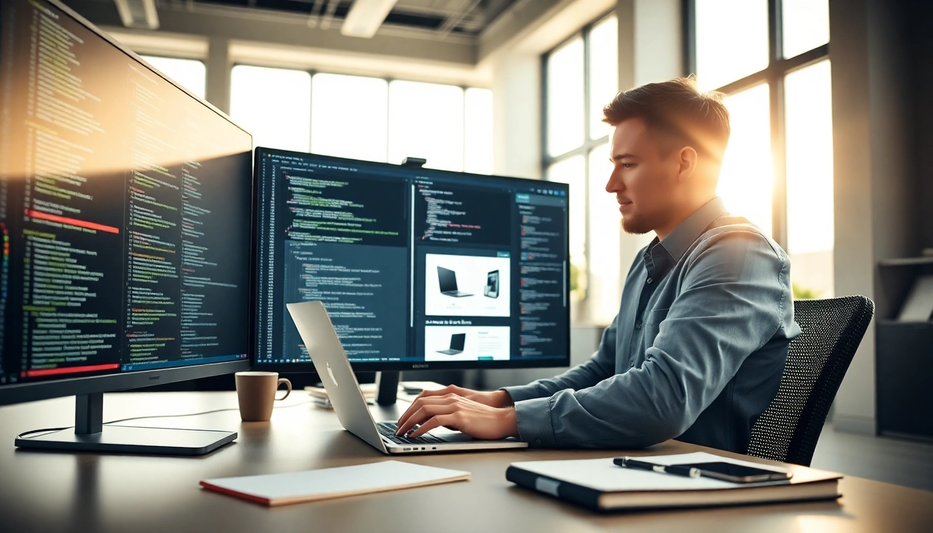 Implement a screenshot api while a developer works in a modern office environment.